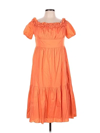 Pre-owned Bcbgeneration Casual Dress In Orange
