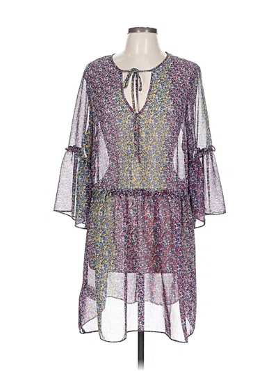 Pre-owned Bcbgeneration Casual Dress In Purple