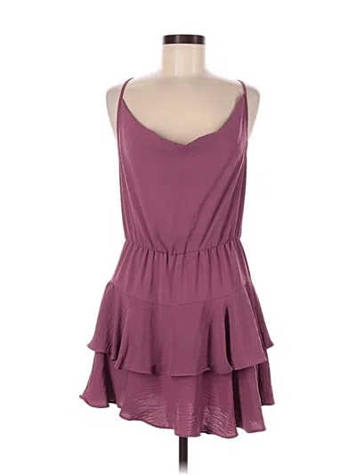 Pre-owned Bcbgeneration Casual Dress In Purple