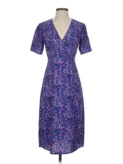 Pre-owned Bcbgeneration Casual Dress In Purple