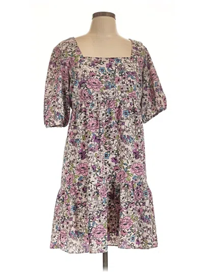 Pre-owned Bcbgeneration Casual Dress In Purple