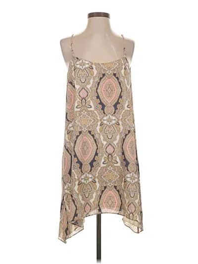 Pre-owned Bcbgeneration Casual Dress In Tan