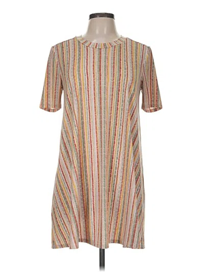 Pre-owned Bcbgeneration Casual Dress In Tan