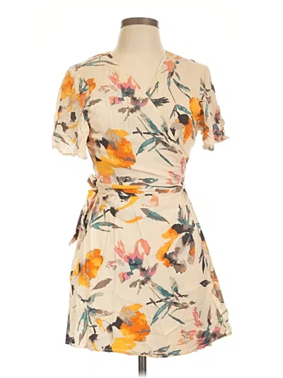 Pre-owned Bcbgeneration Casual Dress In Tan