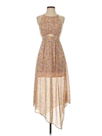 Pre-owned Bcbgeneration Casual Dress In Tan