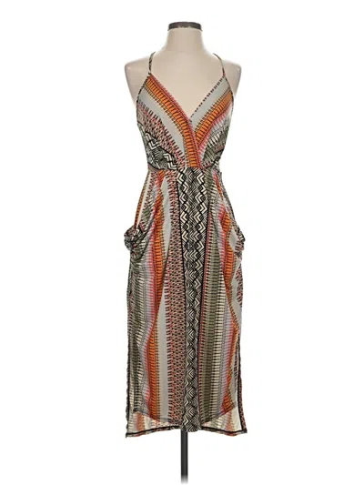 Pre-owned Bcbgeneration Casual Dress In Tan
