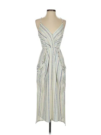 Pre-owned Bcbgeneration Casual Dress In White