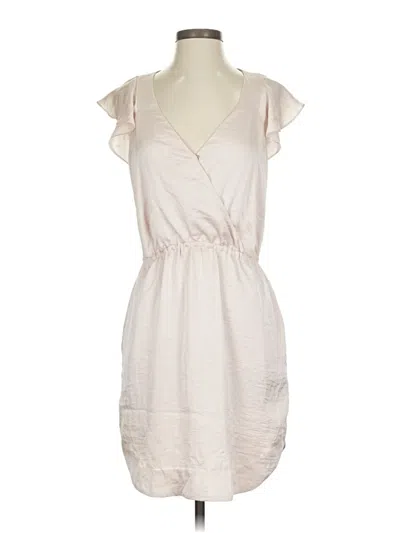 Pre-owned Bcbgeneration Casual Dress In White