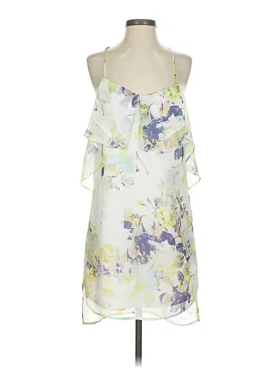 Pre-owned Bcbgeneration Casual Dress In White