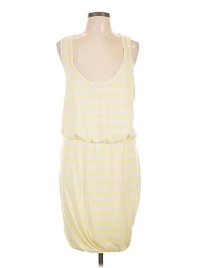 Pre-owned Bcbgeneration Casual Dress In Yellow