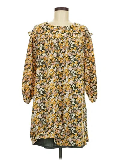Pre-owned Bcbgeneration Casual Dress In Yellow