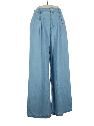 Pre-owned Bcbgeneration Casual Pants In Blue