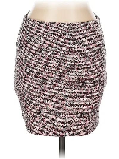 Pre-owned Bcbgeneration Casual Skirt In Burgundy