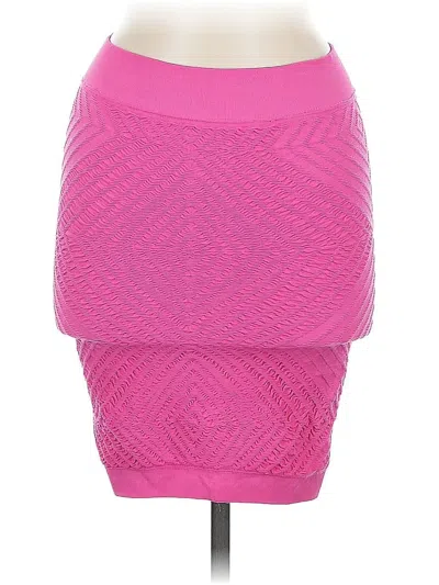 Pre-owned Bcbgeneration Casual Skirt In Pink