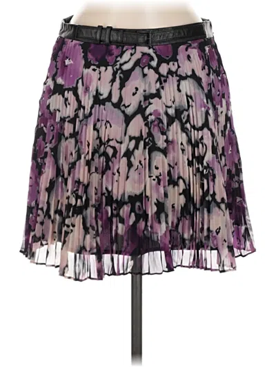 Pre-owned Bcbgeneration Casual Skirt In Purple