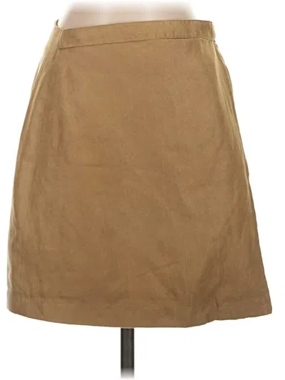 Pre-owned Bcbgeneration Casual Skirt In Tan