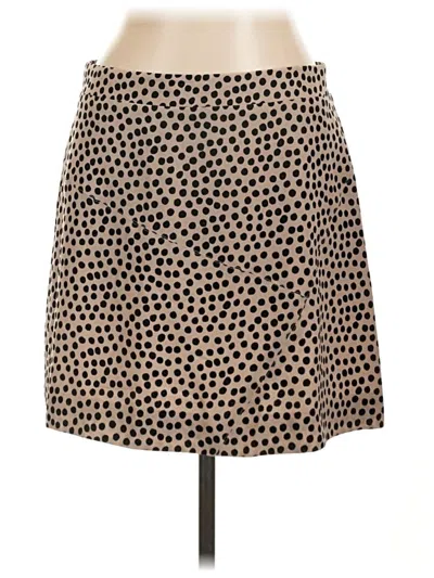 Pre-owned Bcbgeneration Casual Skirt In Tan
