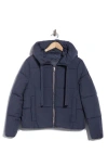 Bcbgeneration Cloud Hooded Puffer Jacket In Blue