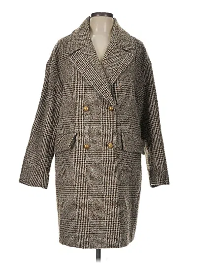 Pre-owned Bcbgeneration Coat In Brown