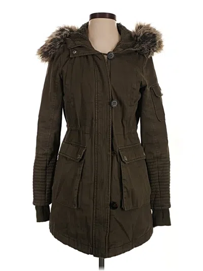 Pre-owned Bcbgeneration Coat In Brown