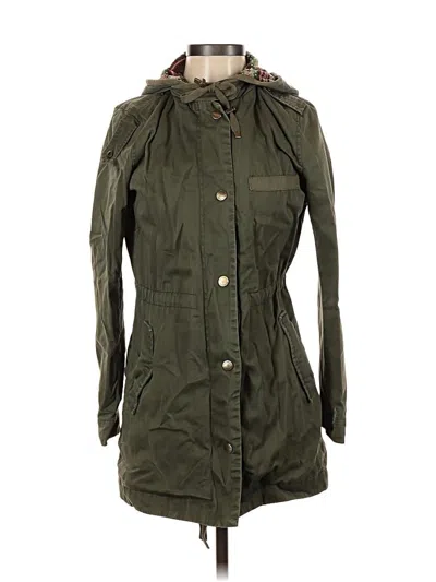 Pre-owned Bcbgeneration Coat In Green