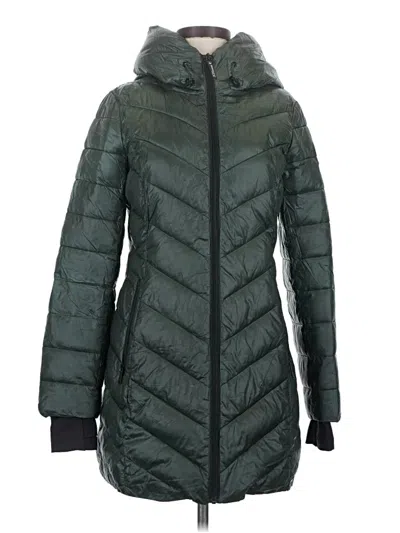 Pre-owned Bcbgeneration Coat In Green