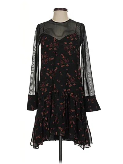 Pre-owned Bcbgeneration Cocktail Dress In Black
