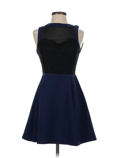 Pre-owned Bcbgeneration Cocktail Dress In Blue