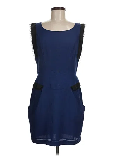 Pre-owned Bcbgeneration Cocktail Dress In Blue