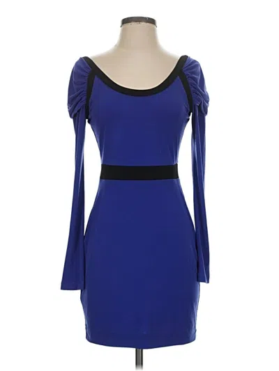 Pre-owned Bcbgeneration Cocktail Dress In Blue