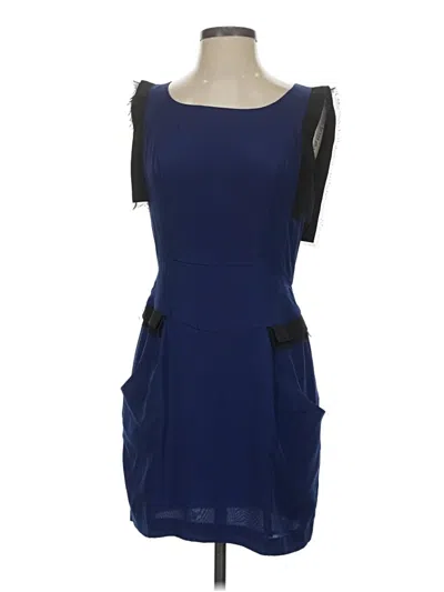 Pre-owned Bcbgeneration Cocktail Dress In Blue