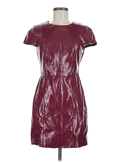 Pre-owned Bcbgeneration Cocktail Dress In Burgundy