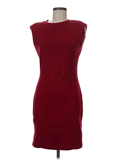 Pre-owned Bcbgeneration Cocktail Dress In Burgundy