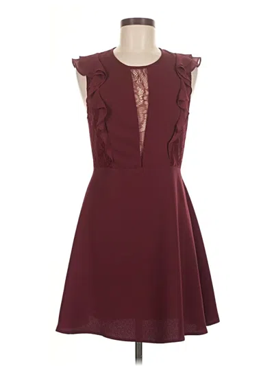 Bcbgeneration Cocktail Dress In Burgundy
