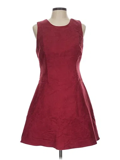 Pre-owned Bcbgeneration Cocktail Dress In Burgundy