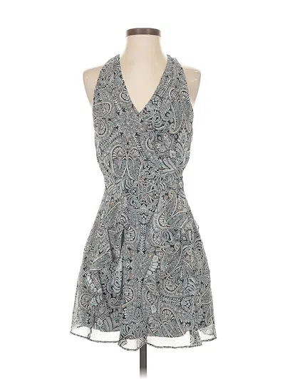 Pre-owned Bcbgeneration Cocktail Dress In Gray
