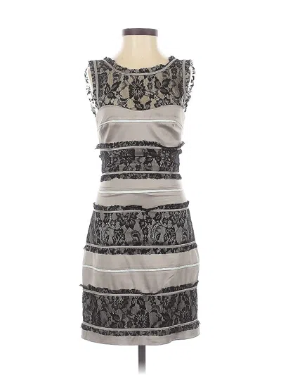 Pre-owned Bcbgeneration Cocktail Dress In Gray
