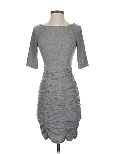 Pre-owned Bcbgeneration Cocktail Dress In Gray