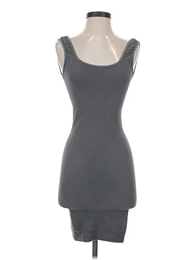 Pre-owned Bcbgeneration Cocktail Dress In Gray