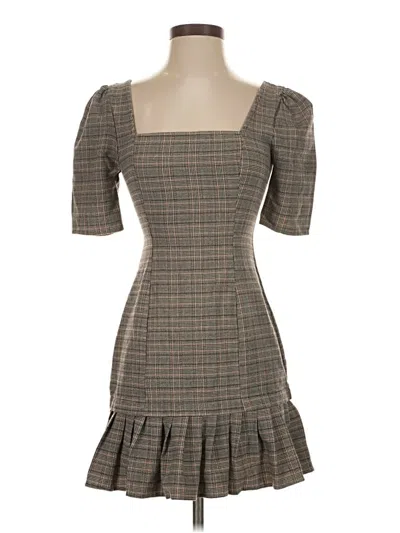 Pre-owned Bcbgeneration Cocktail Dress In Gray