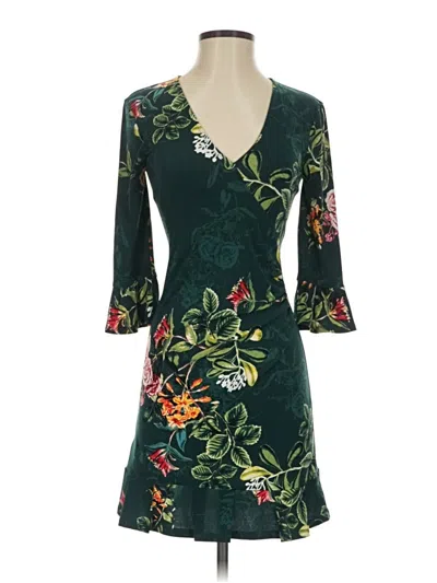 Pre-owned Bcbgeneration Cocktail Dress In Green