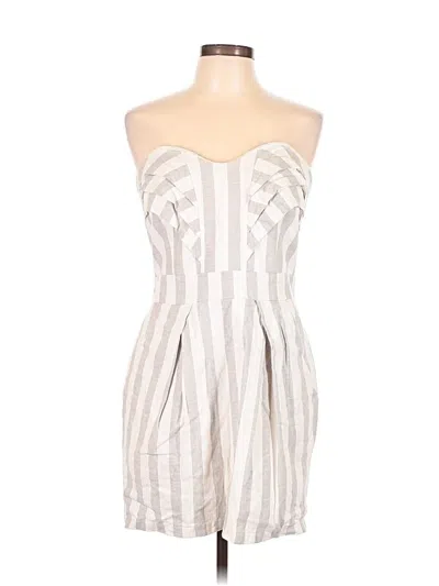 Pre-owned Bcbgeneration Cocktail Dress In Ivory