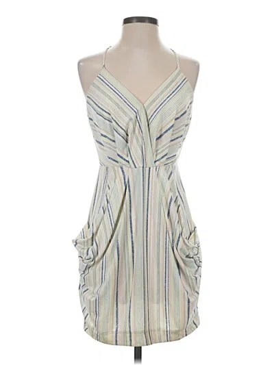 Pre-owned Bcbgeneration Cocktail Dress In Ivory