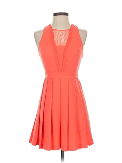 Pre-owned Bcbgeneration Cocktail Dress In Orange