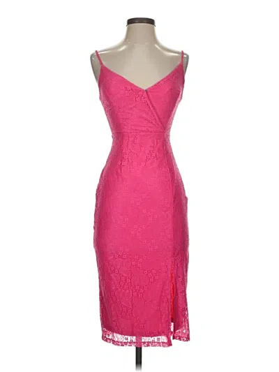 Pre-owned Bcbgeneration Cocktail Dress In Pink