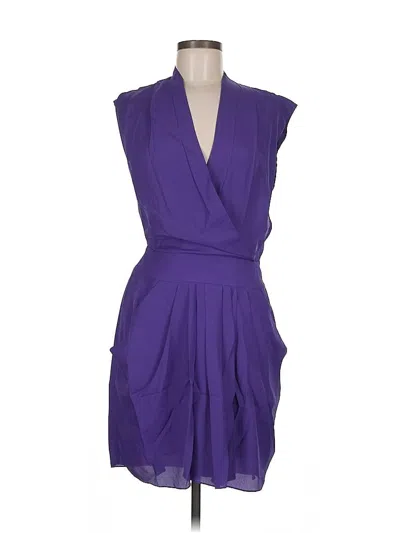 Pre-owned Bcbgeneration Cocktail Dress In Purple