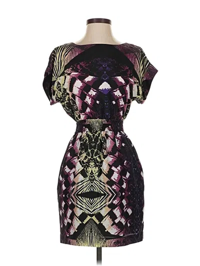 Pre-owned Bcbgeneration Cocktail Dress In Purple