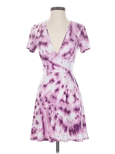 Pre-owned Bcbgeneration Cocktail Dress In Purple