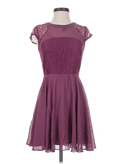 Pre-owned Bcbgeneration Cocktail Dress In Purple