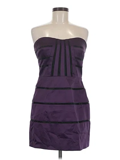 Pre-owned Bcbgeneration Cocktail Dress In Purple
